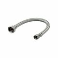 American Imaginations 16 in. Chrome Stainless Steel Faucet Supply Hose AI-37808